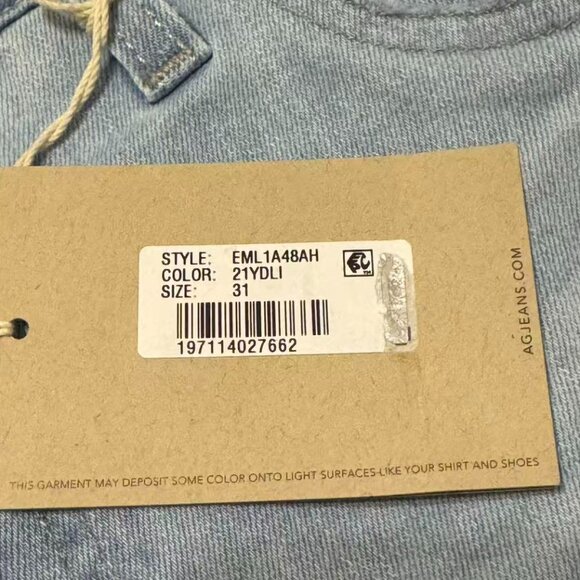 AG-ed™ Mid-Rise Slim Straight Cropped Denim 31 - Picture 7 of 10